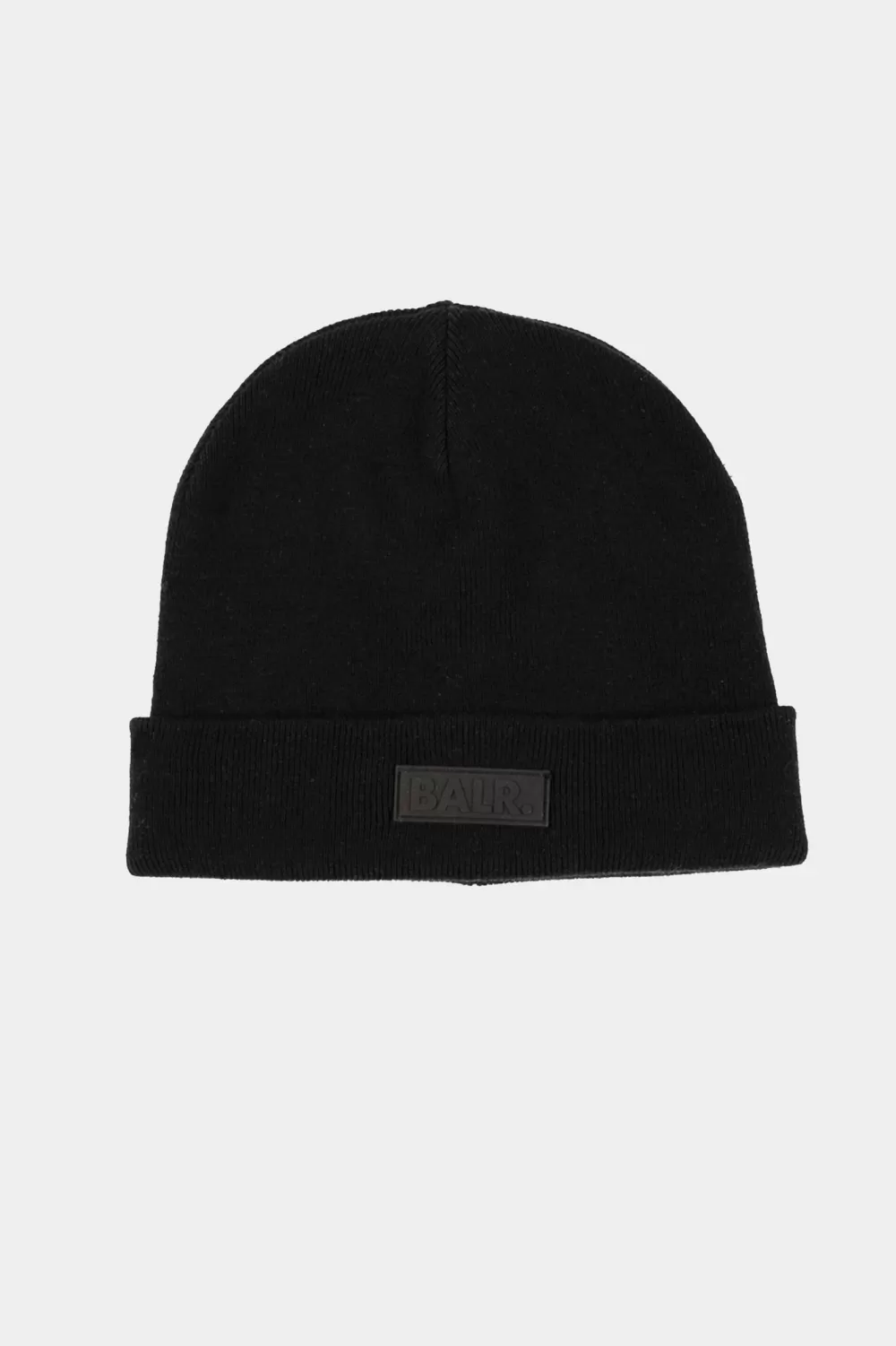 Best Ash Rib Beanie Jet Black Heren Petten & Hoeden