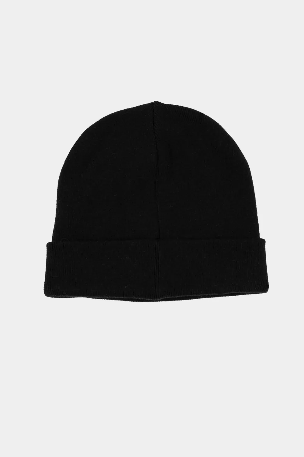 Best Ash Rib Beanie Jet Black Heren Petten & Hoeden