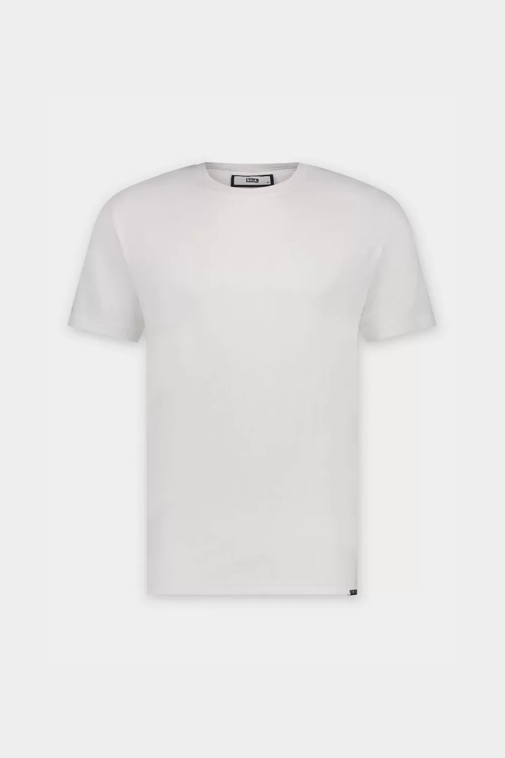 Discount Classic Metal Clip Straight Fit T-Shirt Bright White Heren T-Shirts