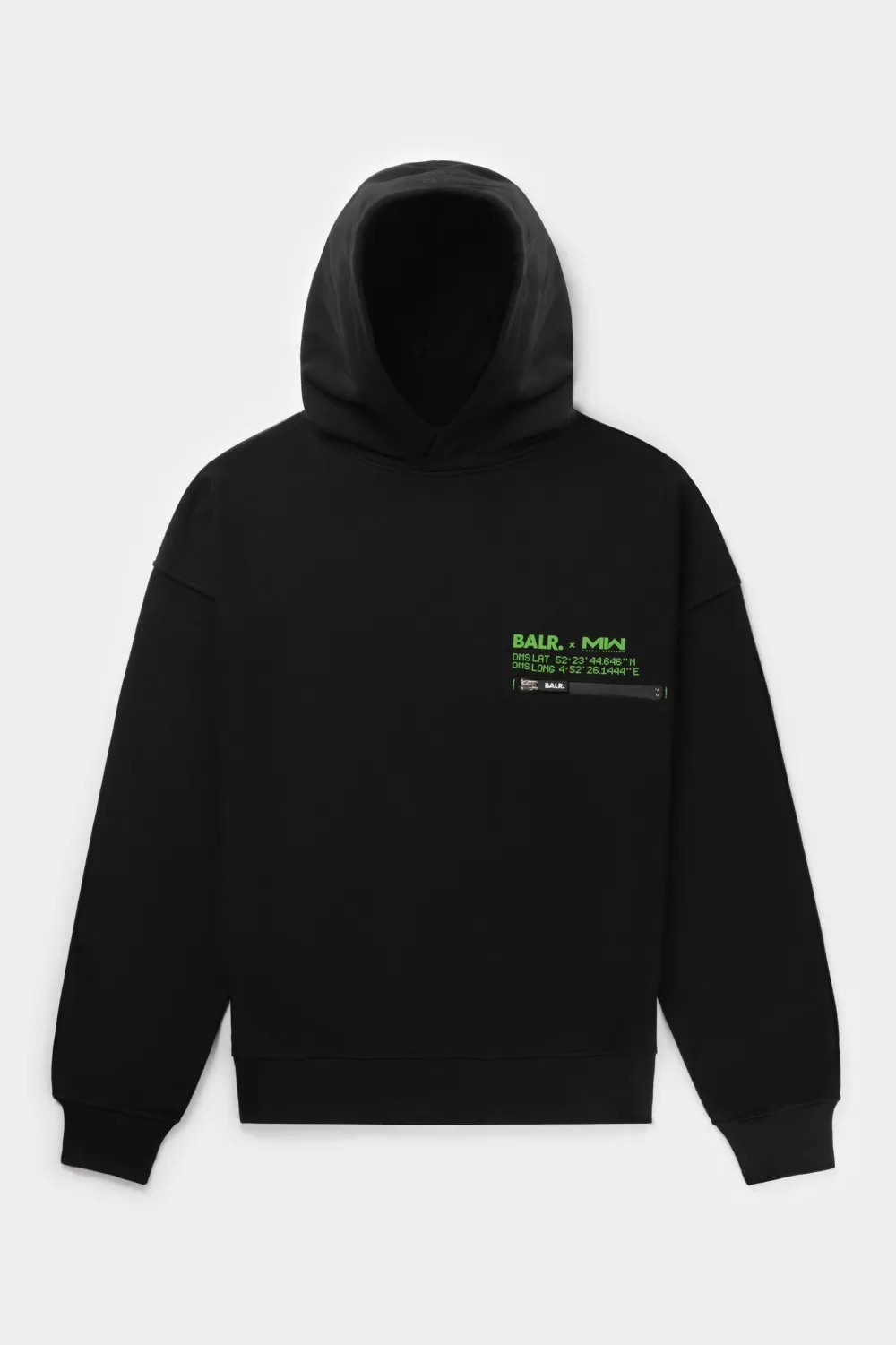 Cheap X Mwii Joey Box Hoodie Jet Black Heren Hoodies