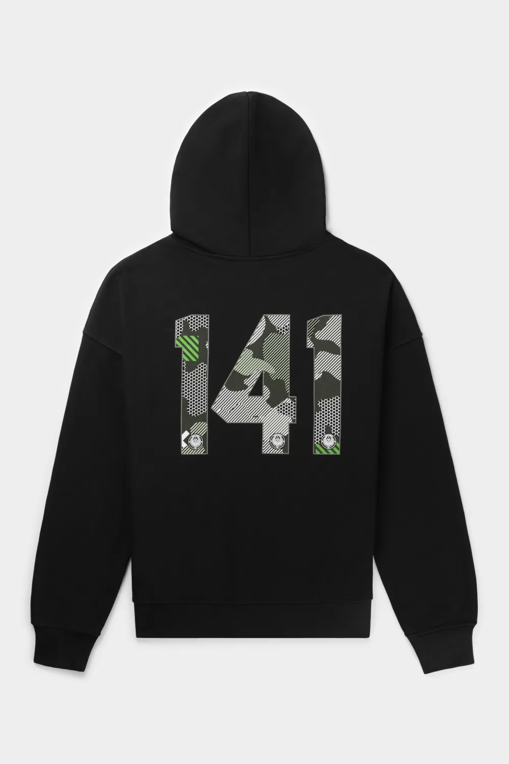 Cheap X Mwii Joey Box Hoodie Jet Black Heren Hoodies