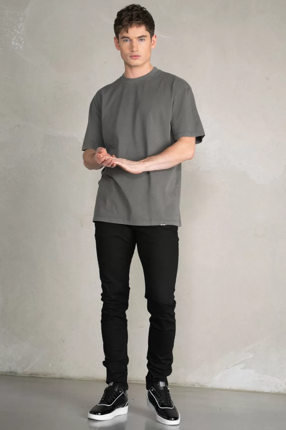 Best Sale Blanks Box T-Shirt Jet Black Vintage Heren T-Shirts