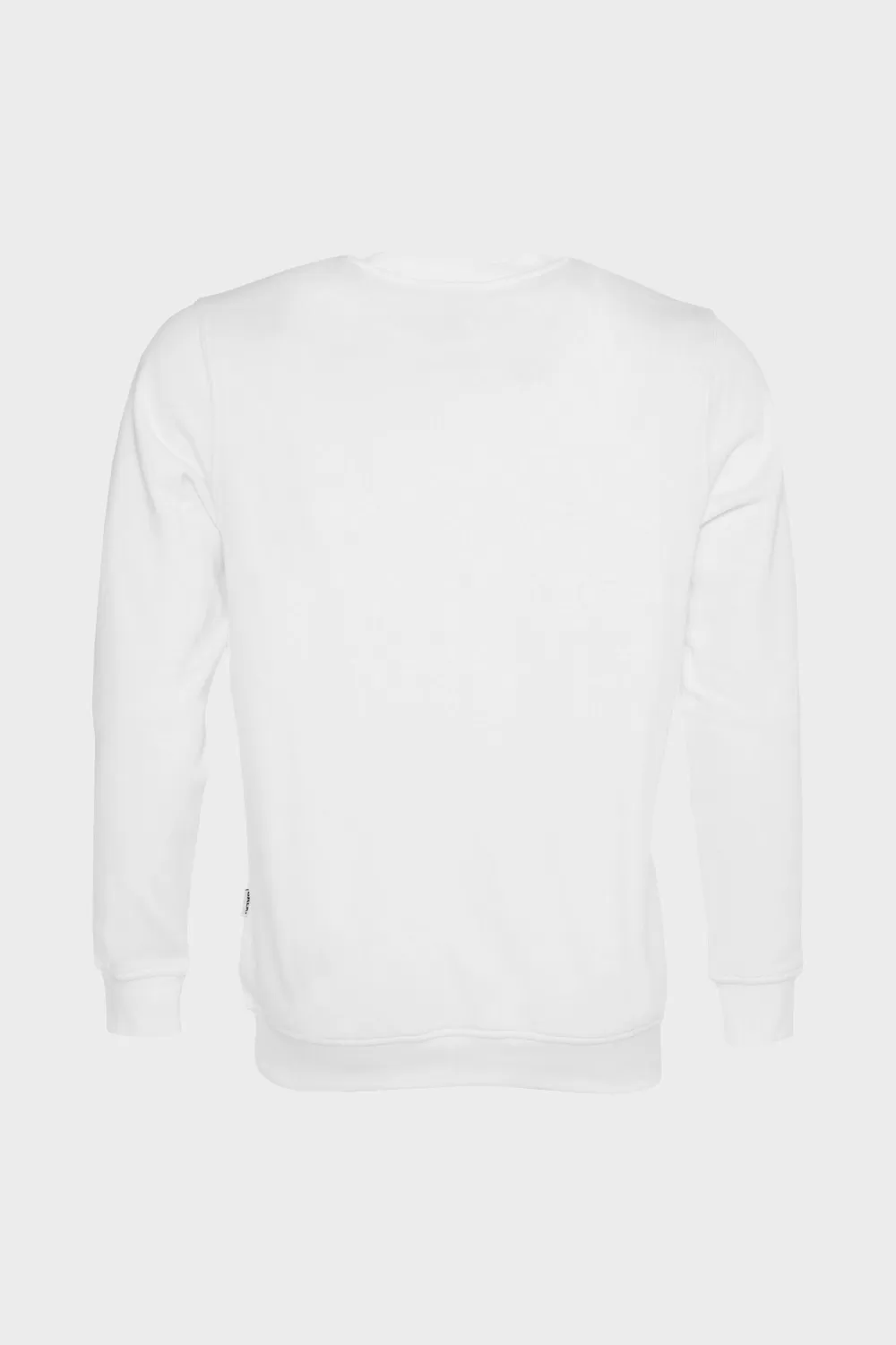 Outlet Brand Straight Crewneck Bright White Heren Sweatshirts