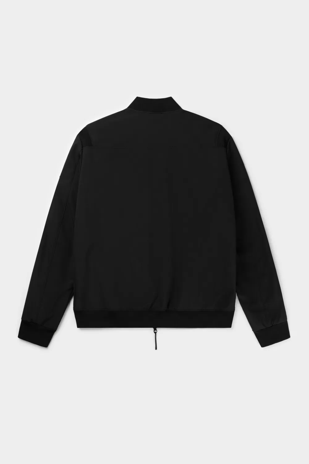 Best Chase Straight Bomber Jacket Jet Black Heren Jassen