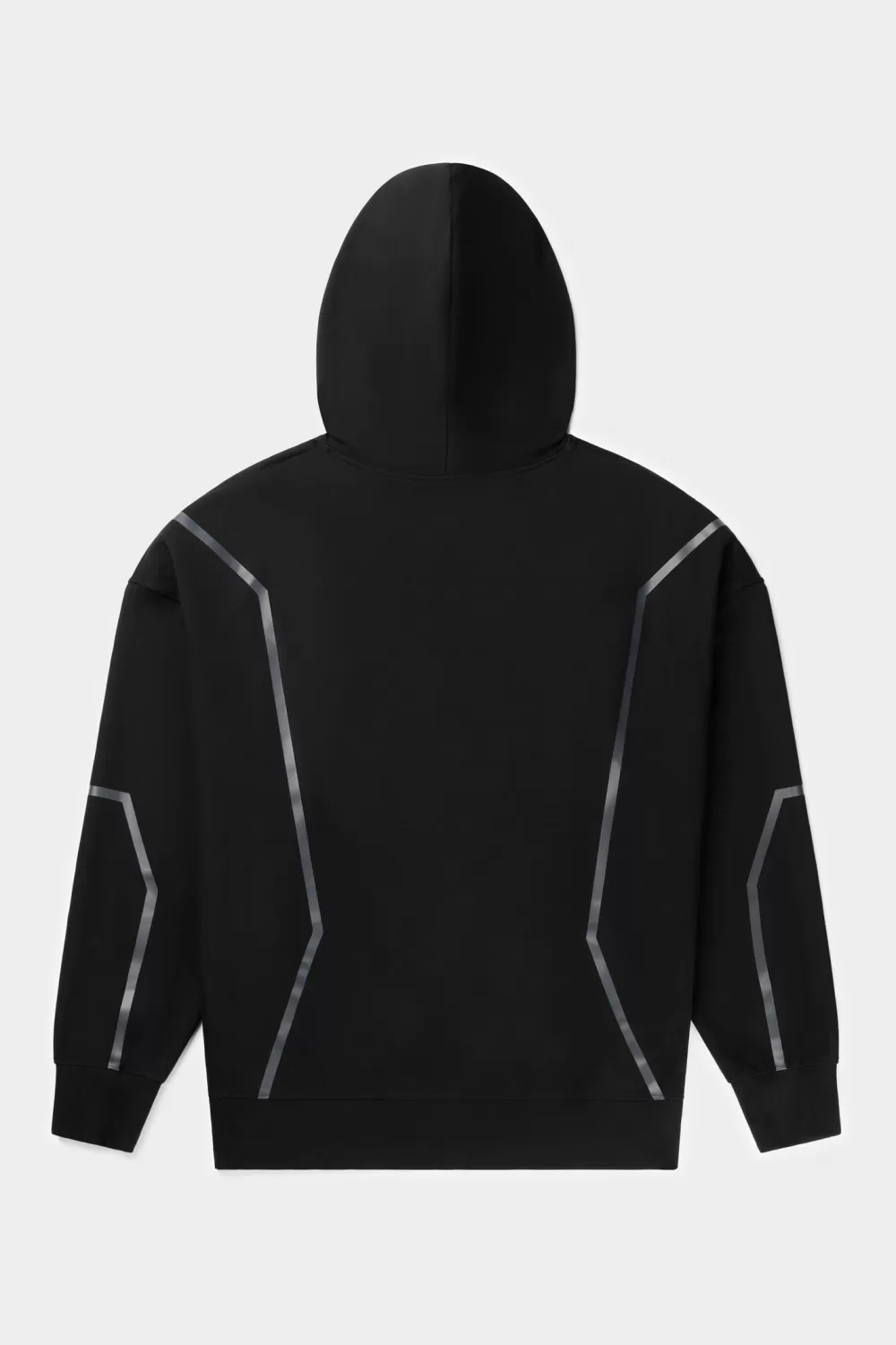 Cheap Joey Box Hex Line Hoodie Jet Black Heren Hoodies