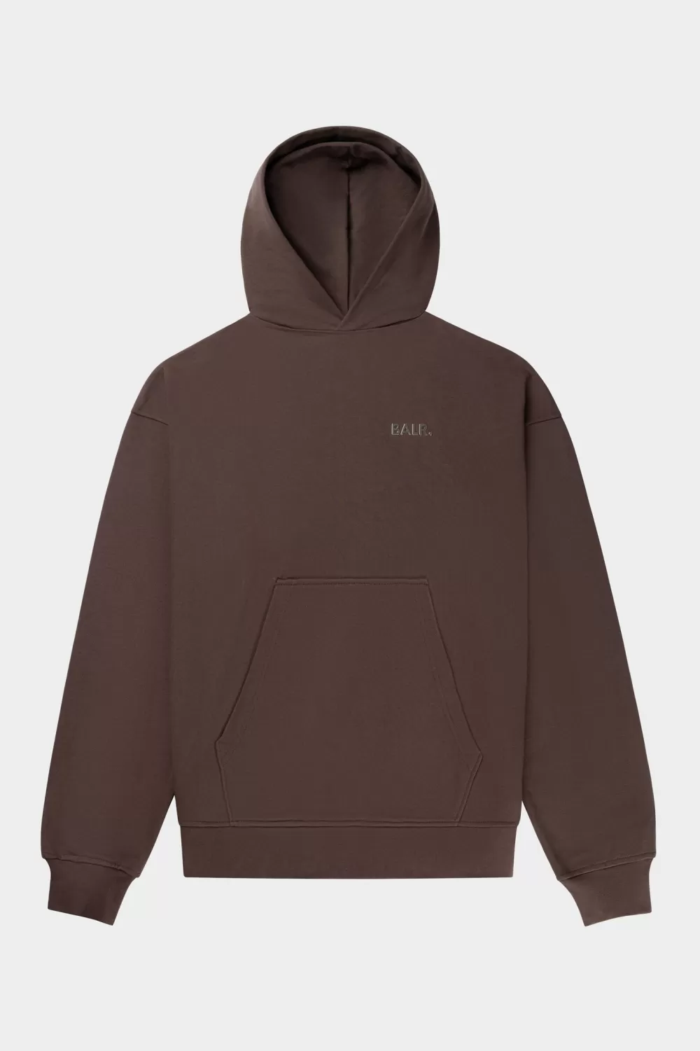 Clearance Joey Box Satin Hoodie Java Heren Hoodies