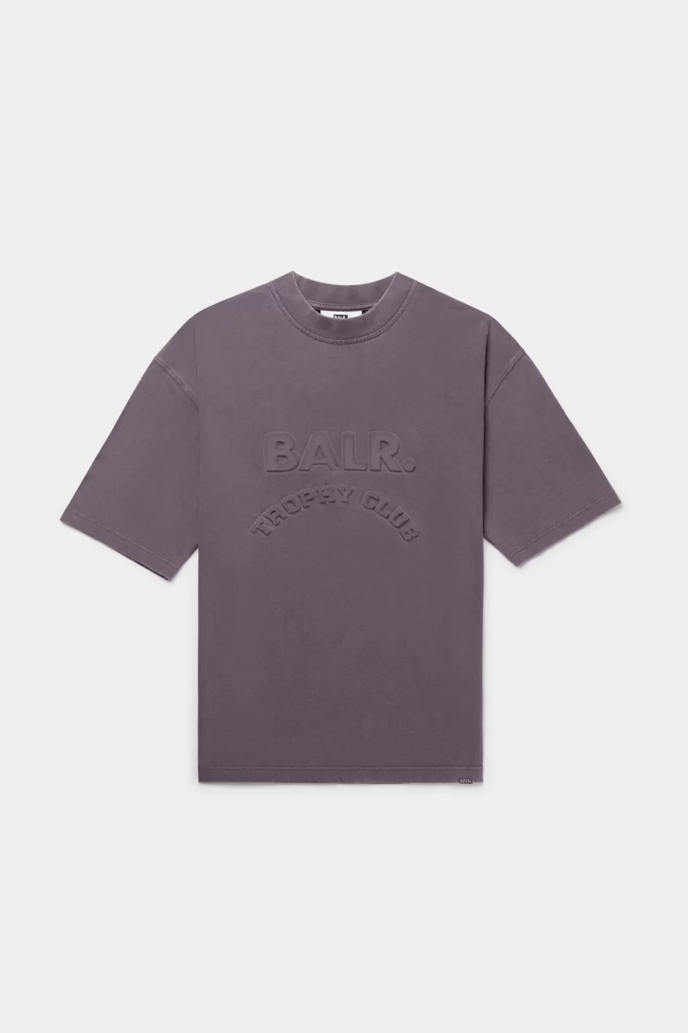 Online Joey Box Washed Trophy Club T-Shirt Asphalt Washed Heren T-Shirts