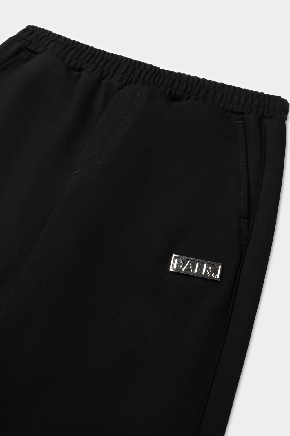 New Louis Slim Panel Jogger Jet Black Heren Broek