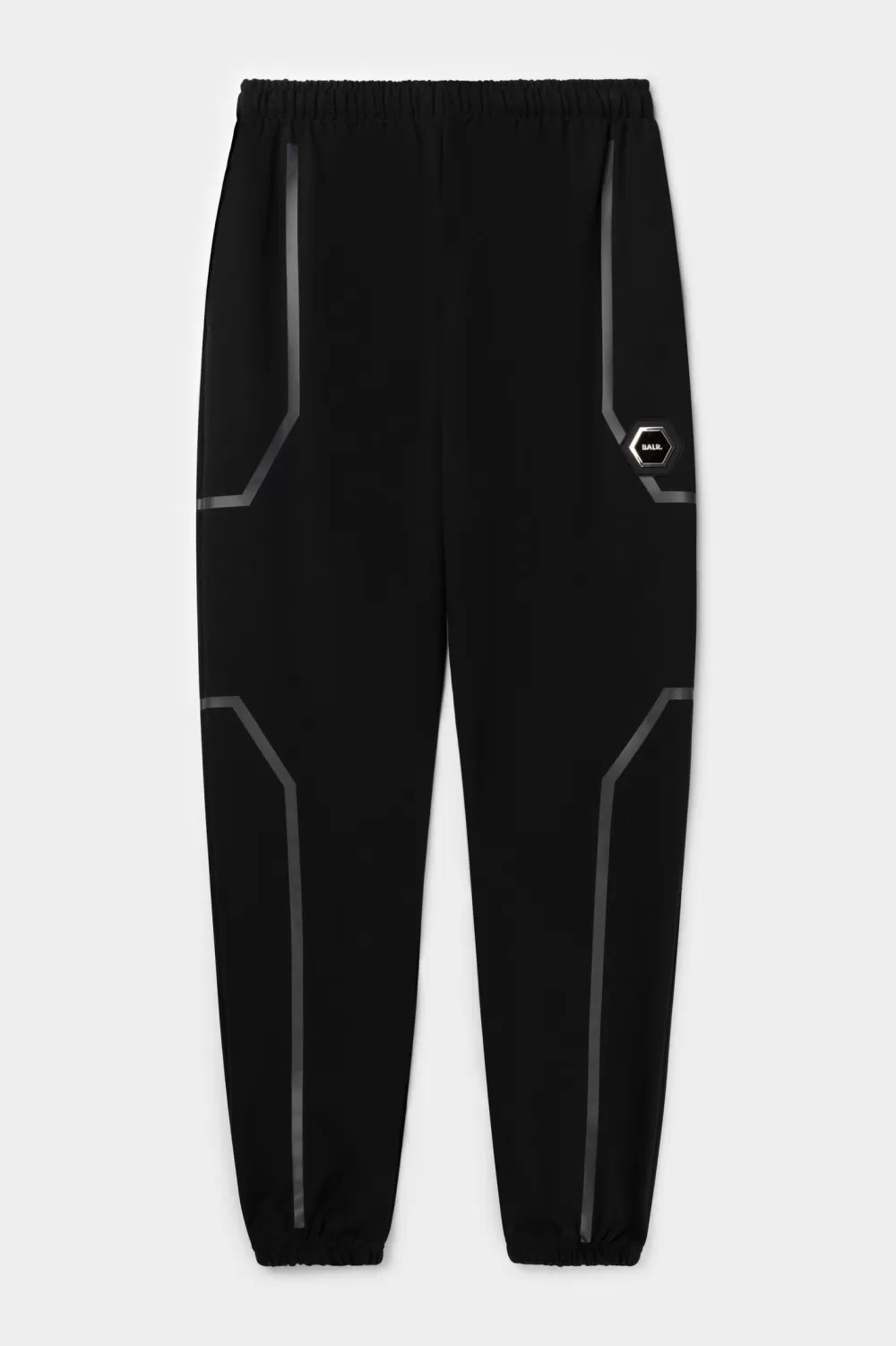 Hot Max Loose Hex Line Jogger Jet Black Heren Broek