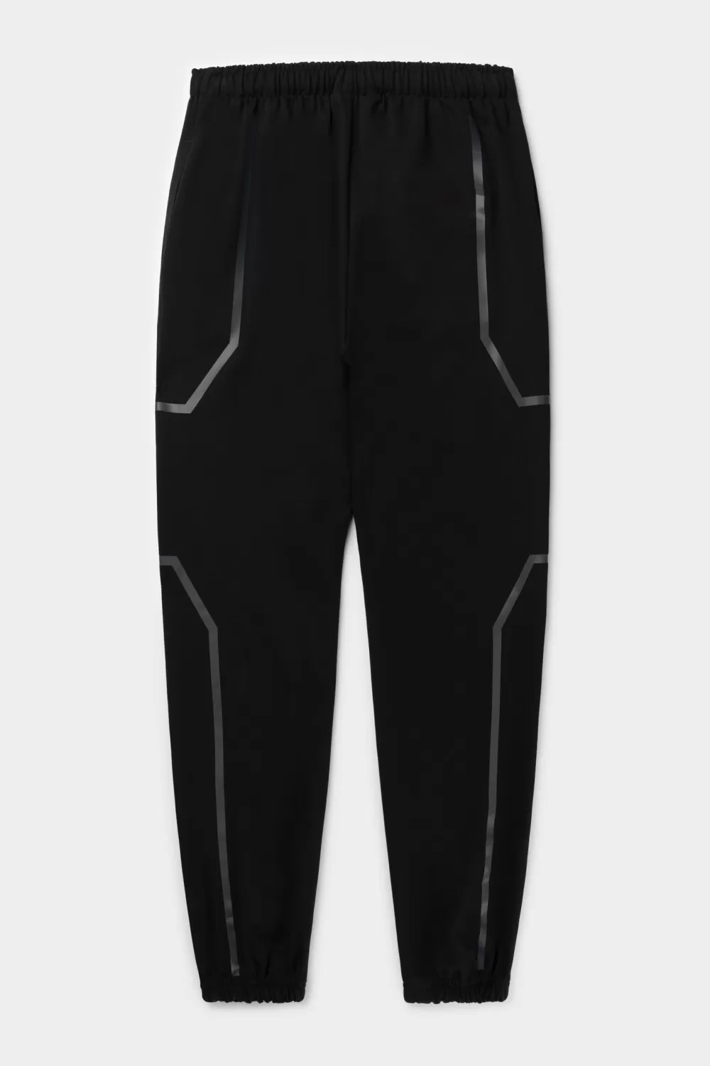 Hot Max Loose Hex Line Jogger Jet Black Heren Broek