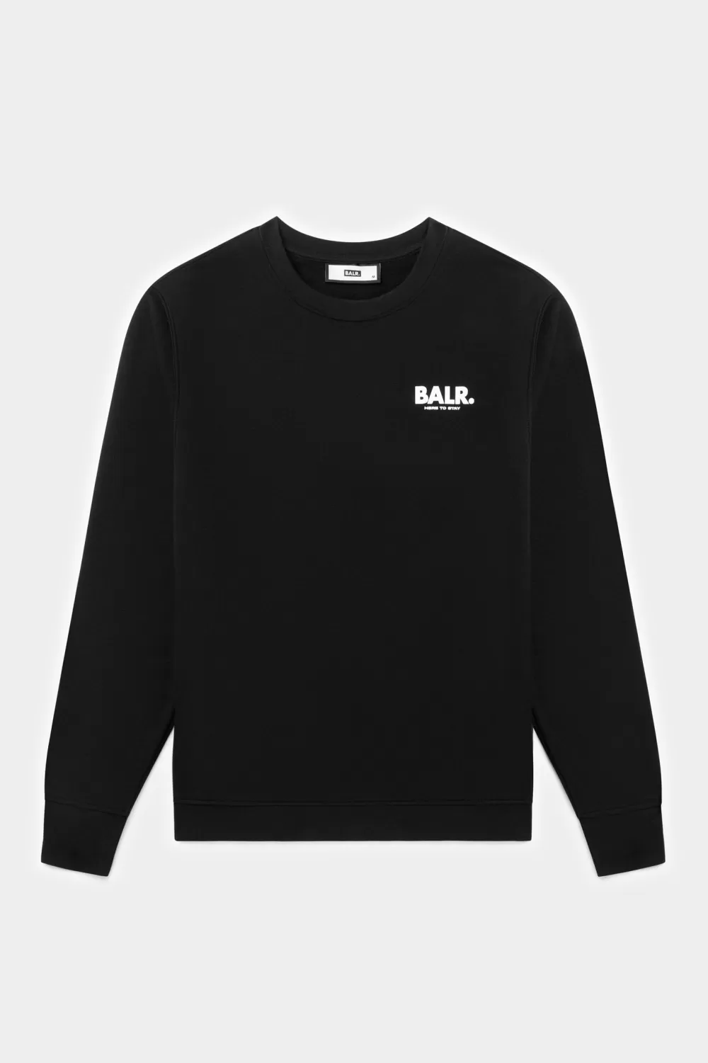 Shop Olaf Straight H2S Globe Crewneck Jet Black Heren Sweatshirts