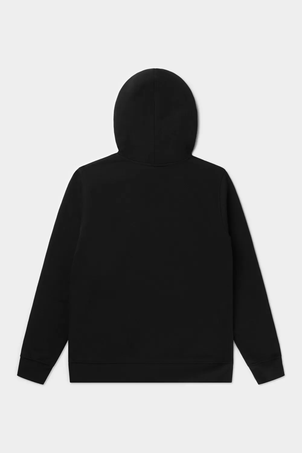 Shop Olaf Straight Half Track Hoodie Jet Black Heren Hoodies