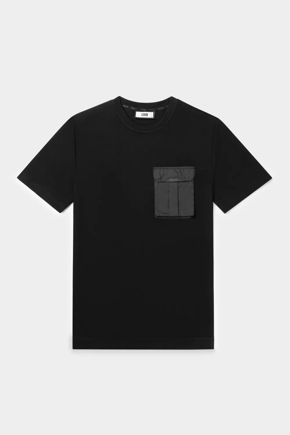 Sale Q-Cargo Series Straight T-Shirt Jet Black Heren T-Shirts