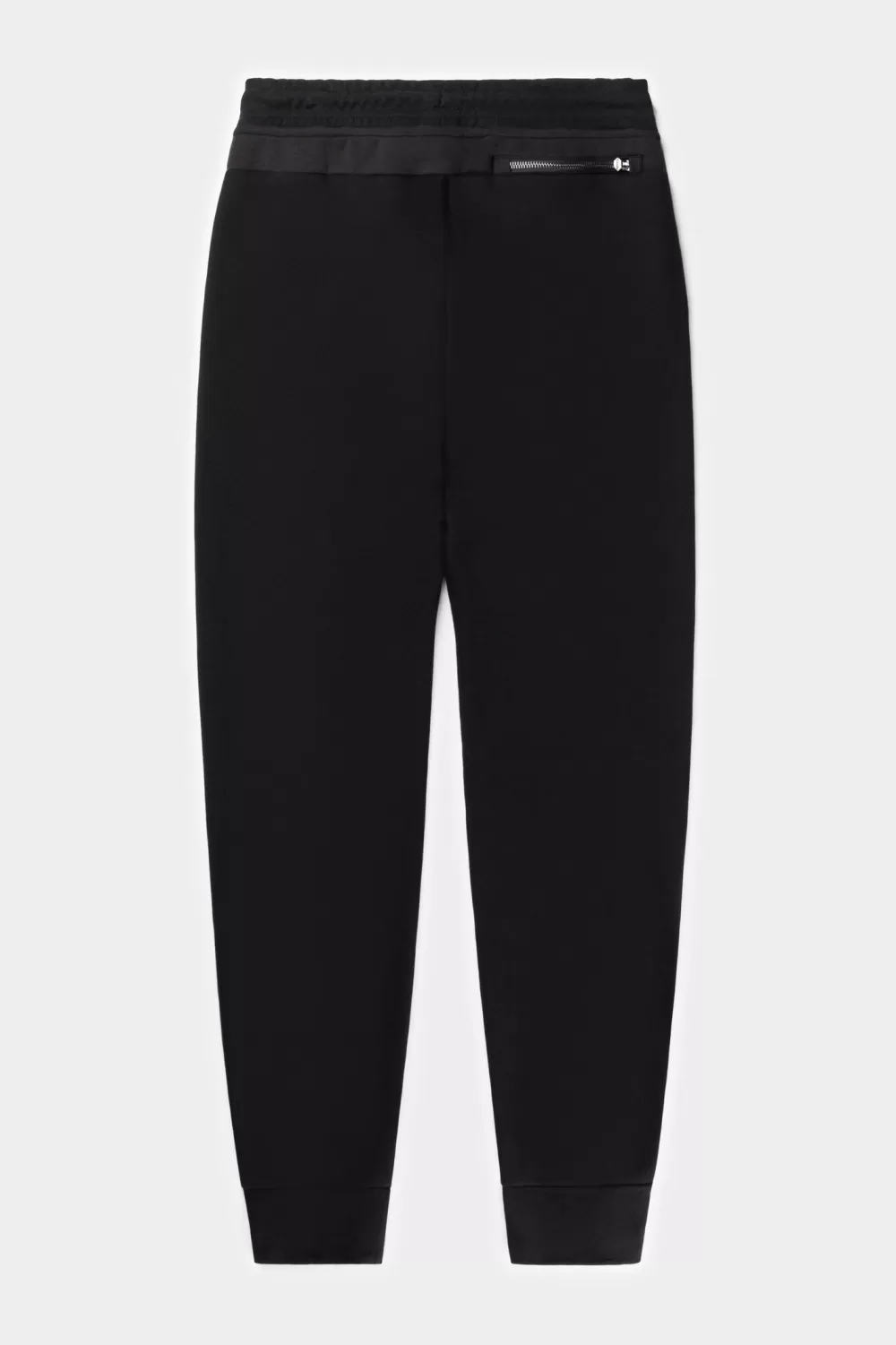 Best Sale Q-Colour Block Series Slim Classic Sweatpants Jet Black/Asphalt Heren Broek