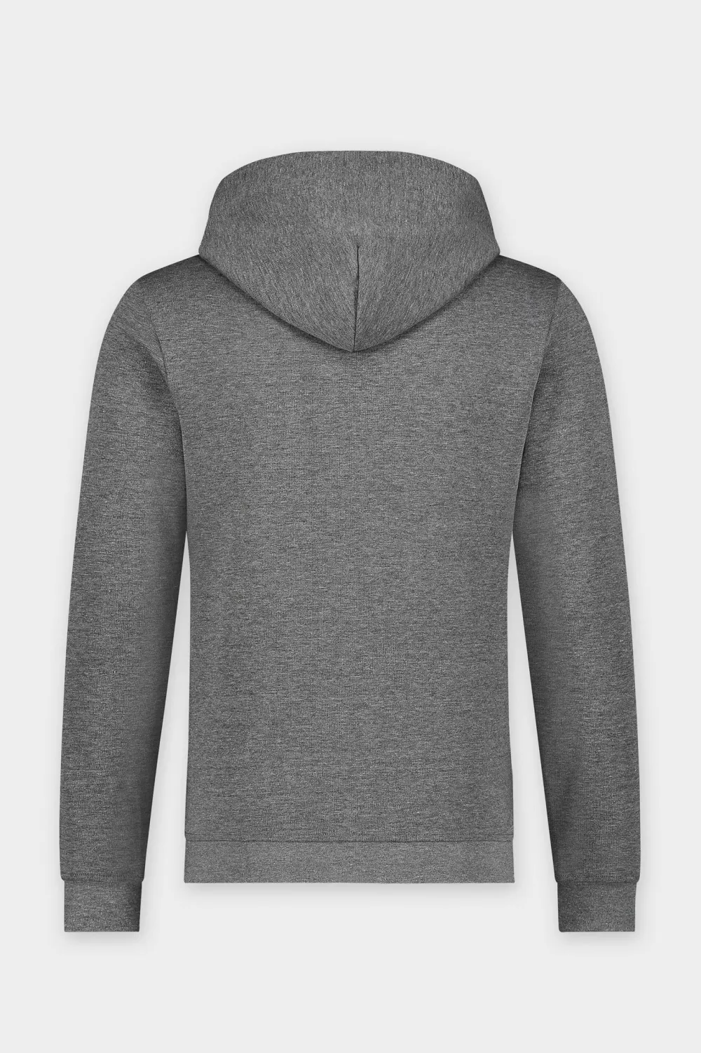 Clearance Q-Series Straight Zipped Hoodie Men Dk Grey Heather Heren Sweatshirts