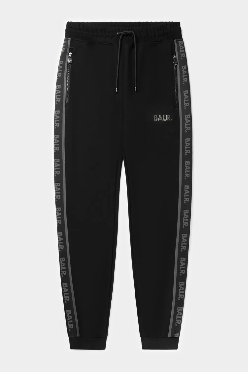 Best Sale Q-Tape Slim Classic Sweatpants Jet Black Heren Broek